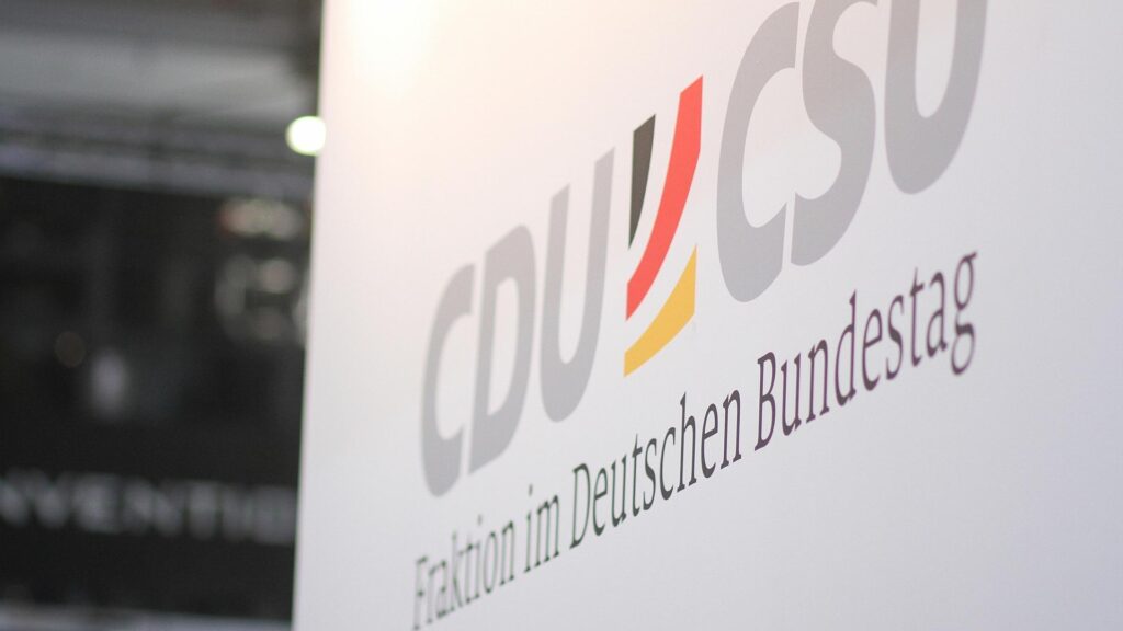Logo der CDU/CSU-Fraktion im Bundestag (Archiv)