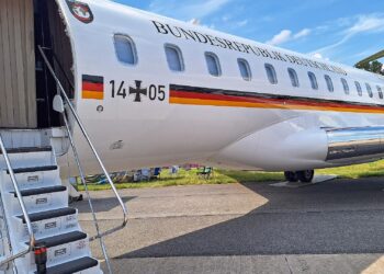 Agrarminister Rainer muss USA-Flug abbrechen - Technische Probleme 2 Flugzeug der Flugbereitschaft (Archiv)