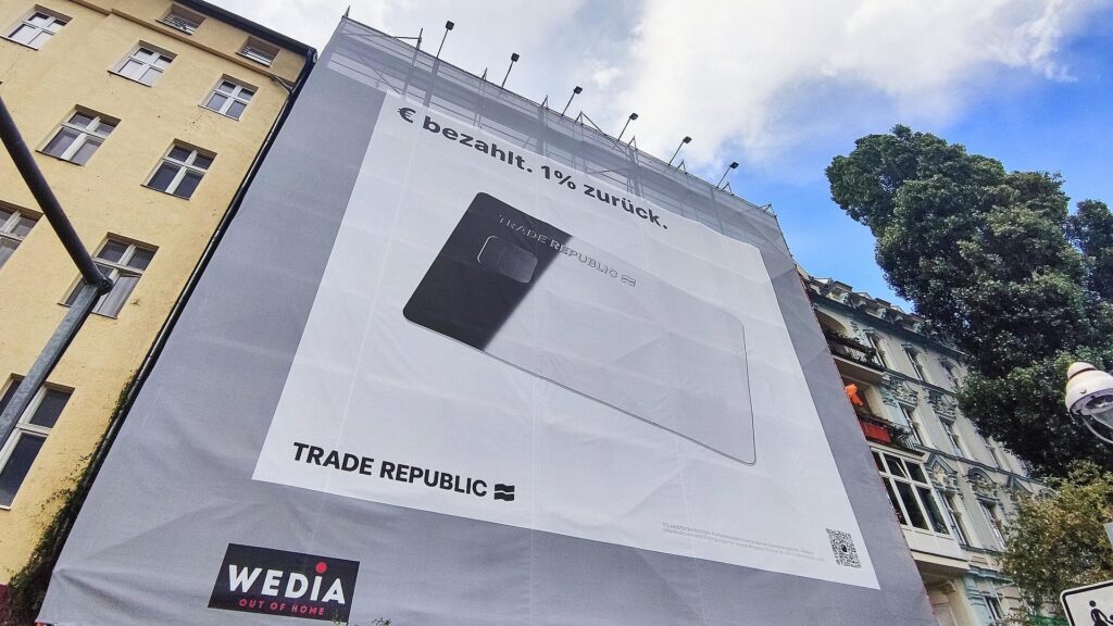 Werbung für Trade Republic (Archiv)