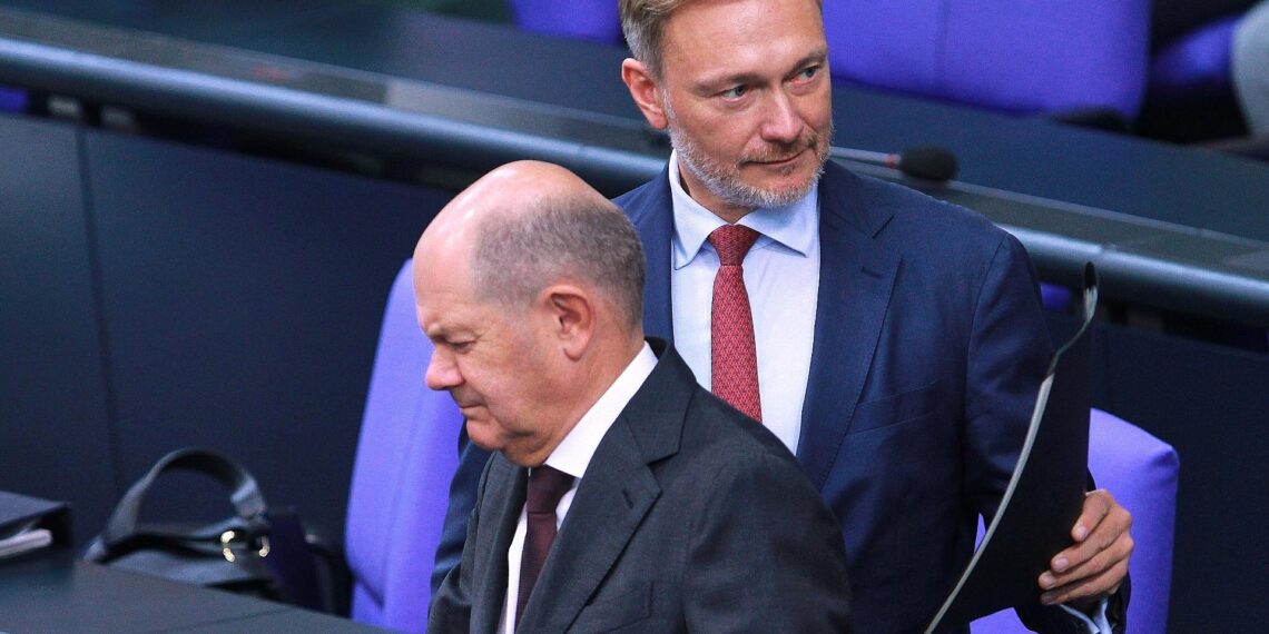 Lindner hat keinen Kontakt mehr zu Scholz 1 Olaf Scholz und Christian Lindner (Archiv)