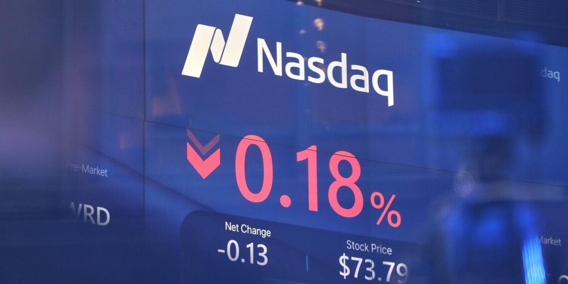 US-Börsen schließen Woche versöhnlich ab 1 Nasdaq-Börsenkurs (Archiv)