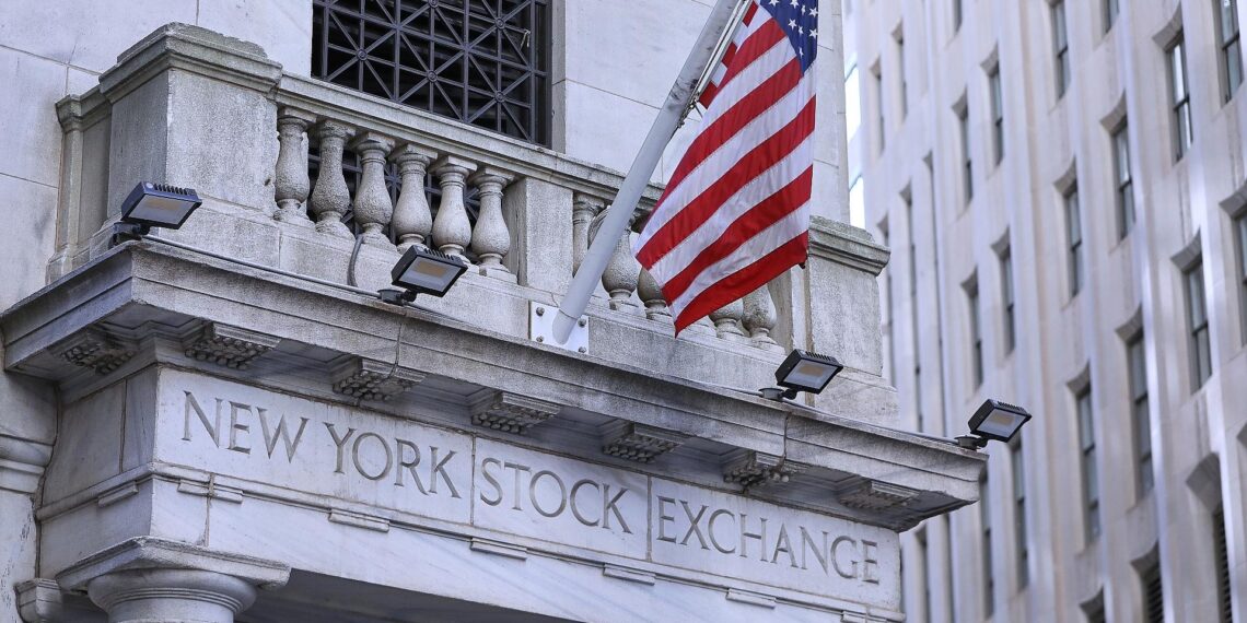 US-Fahne an der New York Stock Exchange (Archiv)