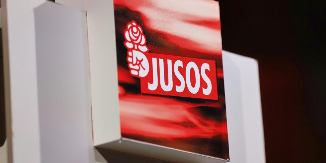 Jusos drängen auf Linksruck in SPD 1 Logo der Jusos (Archiv)