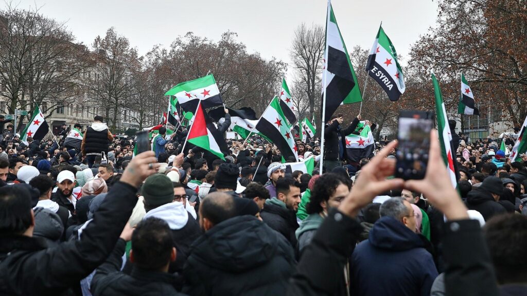 Syrer in Deutschland feiern den Sturz von Assad in Syrien (Archiv)