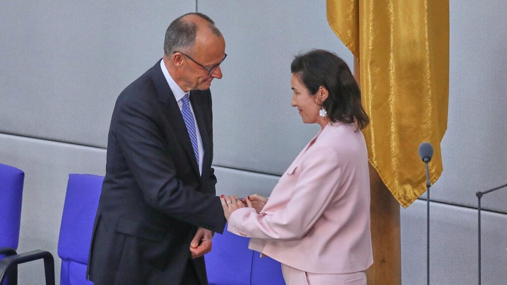 Friedrich Merz und Dorothee Bär (Archiv)