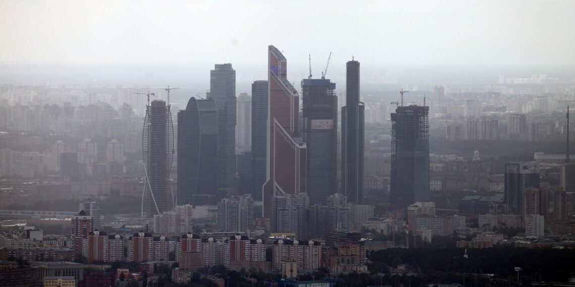 Kretschmer: "Russland muss perspektivisch wieder Handelspartner sein" 1 Finanzviertel von Moskau (Archiv)