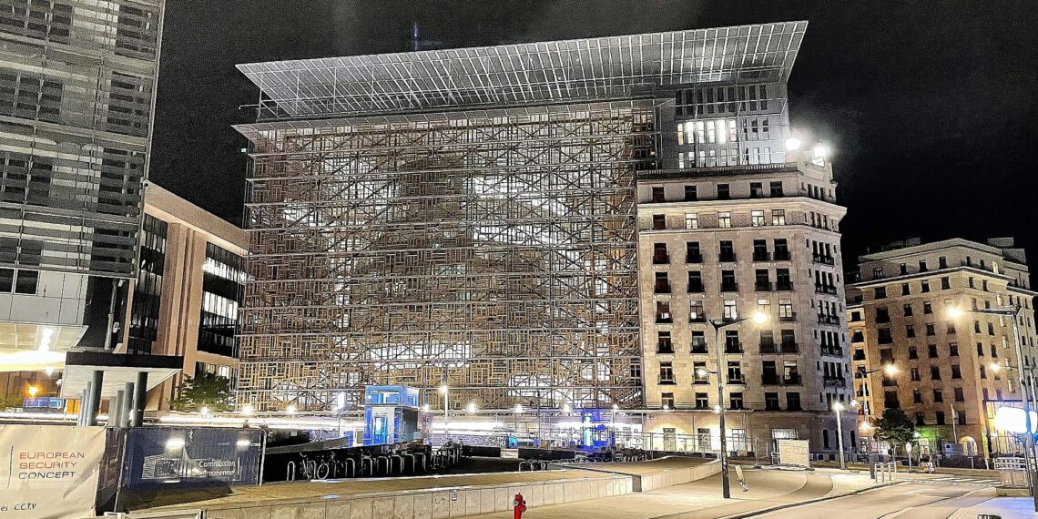 Deutsche in EU-Institutionen immer stärker unterrepräsentiert 1 Sitz des Europäischen Rates und des Rates der EU (Archiv)