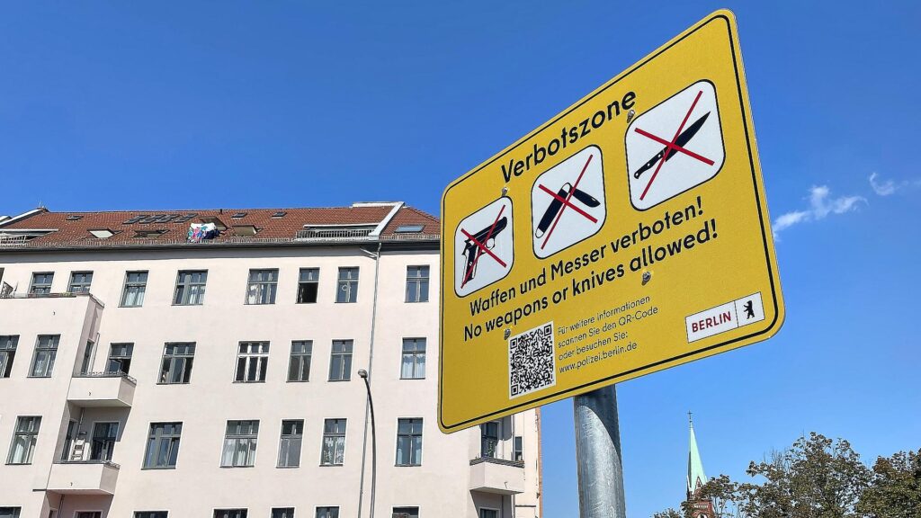 Waffenverbotszone in Berlin (Archiv)