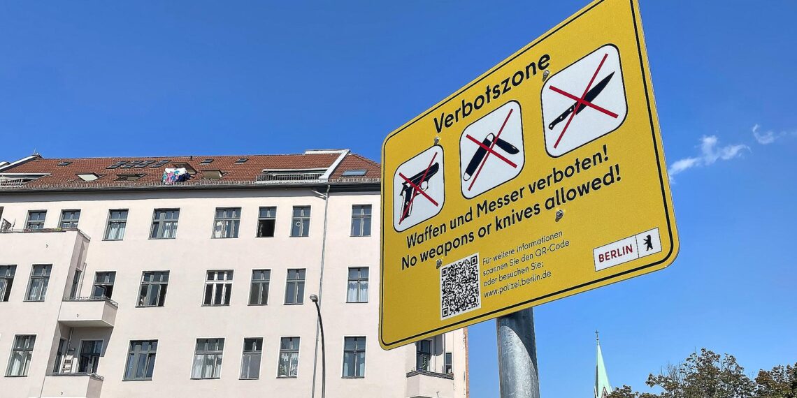 Waffenverbotszone in Berlin (Archiv)