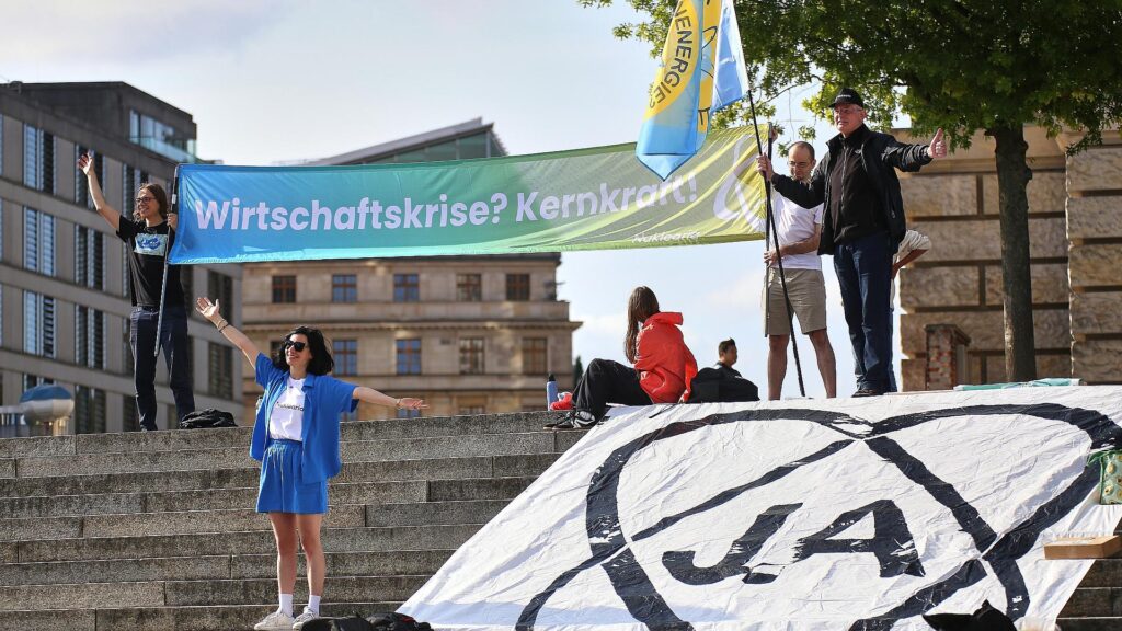 Protest von Atomkraftbefürwortern (Archiv)