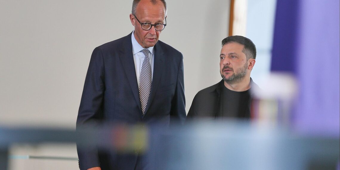 Friedrich Merz und Wolodymyr Selenskyj (Archiv)