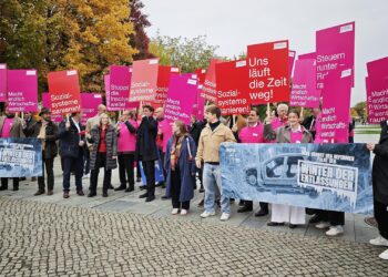 Demo des Unternehmerverbandes `Die Familienunternehmer` (Archiv)