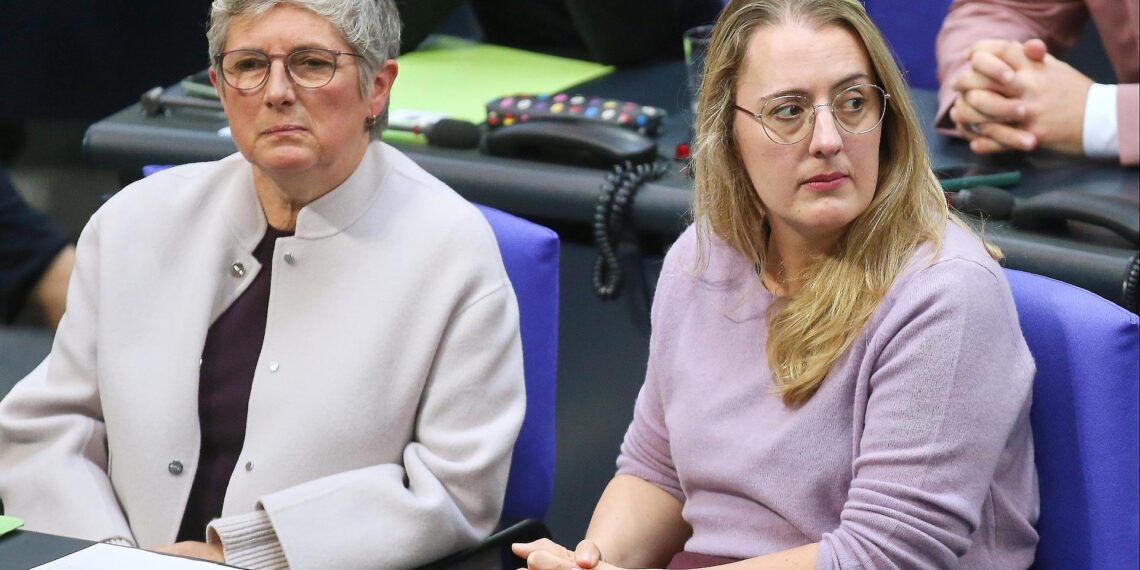 Britta Haßelmann und Katharina Dröge (Archiv)