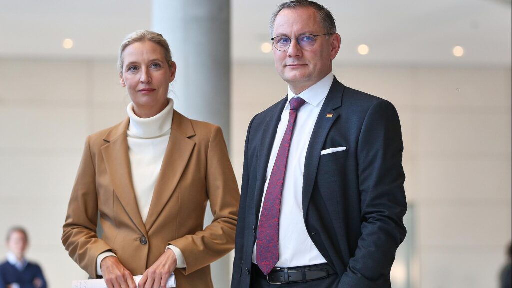 Alice Weidel und Tino Chrupalla (Archiv)
