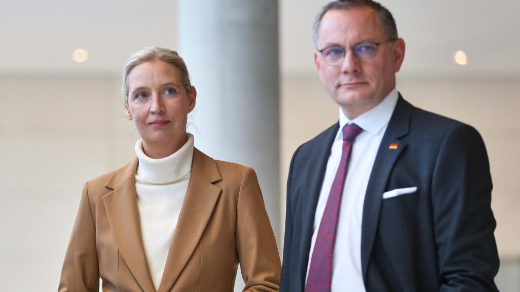 Alice Weidel und Tino Chrupalla (Archiv)