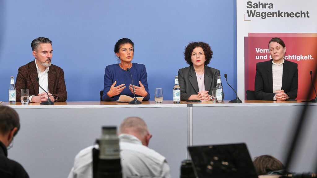 Bündnis Sahra Wagenknecht - Vernunft und Gerechtigkeit am 10.11.2025