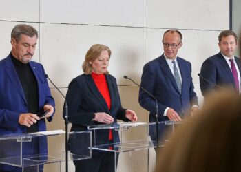 Pressekonferenz nach Koalitionsausschuss am 13.11.2025