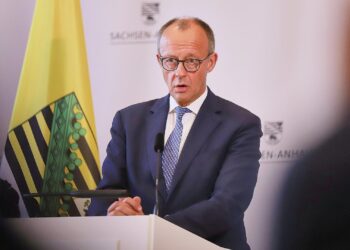 Merz will bundesweite Sicherheits-Standards für Weihnachtsmärkte 3 Friedrich Merz am 18.11.2025