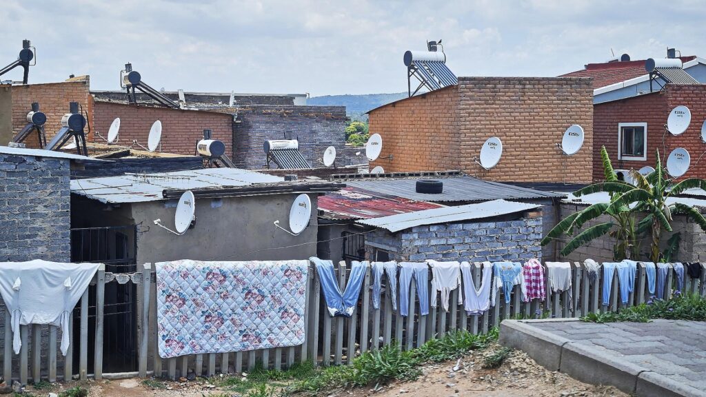 Ärmlicher Vorort von Johannesburg in Südafrika (Archiv)