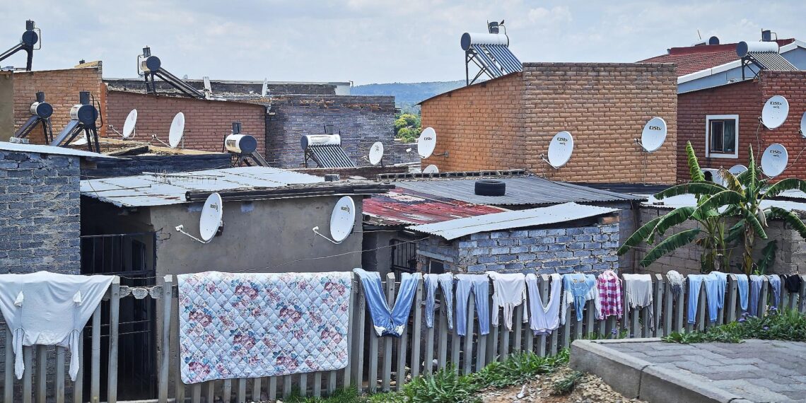 Ärmlicher Vorort von Johannesburg in Südafrika (Archiv)