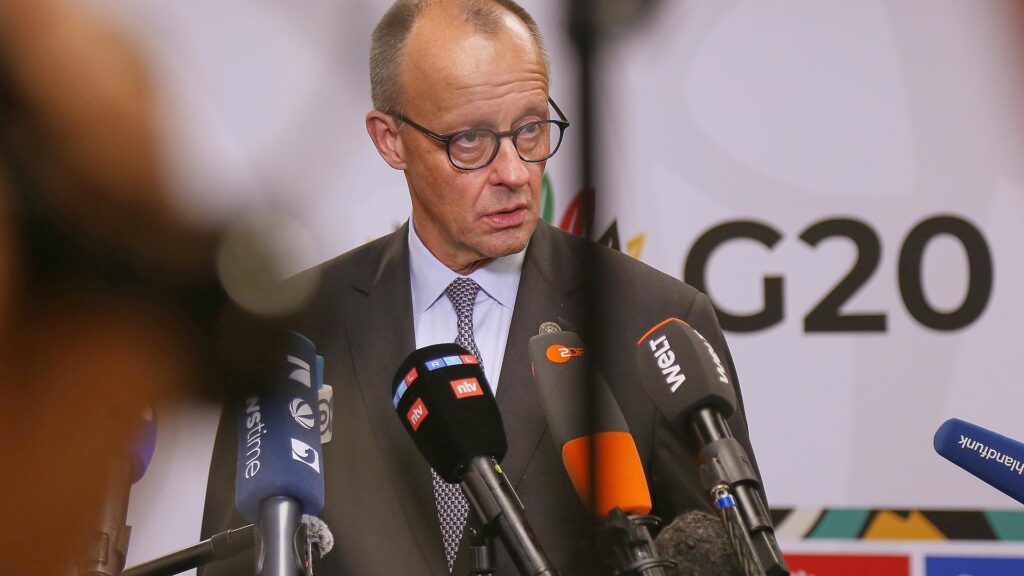 Friedrich Merz am 22.11.2025