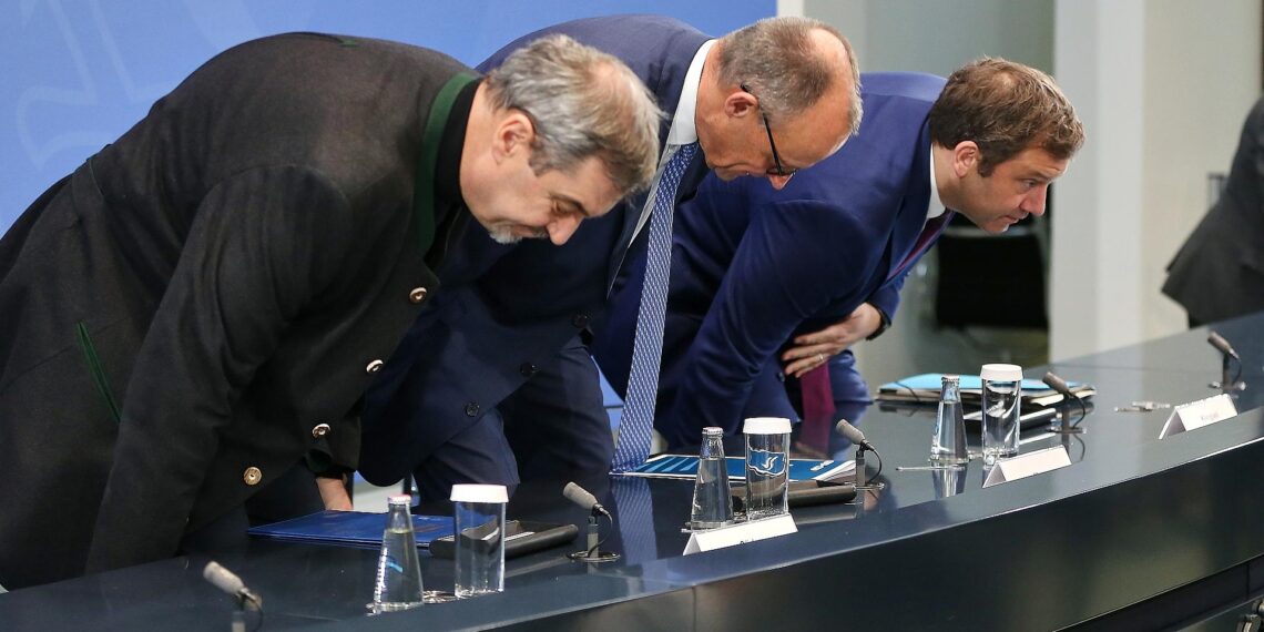 Pressekonferenz nach Koalitionsausschuss am 28.11.2025