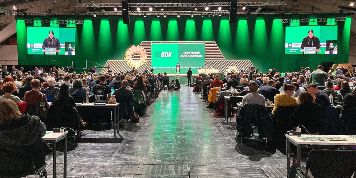 Grüne starten Parteitag in Hannover 1 Grünen-Parteitag am 28.11.2025