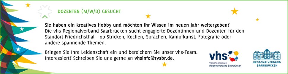 VHS Regionalverband Dezember 2025