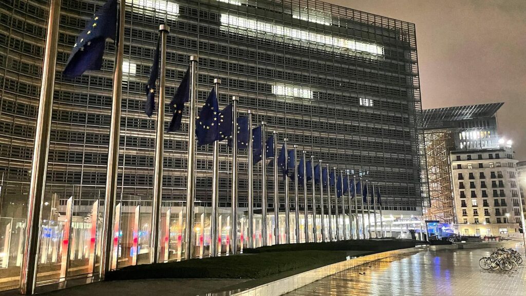 EU-Gebäude am 19.12.2025