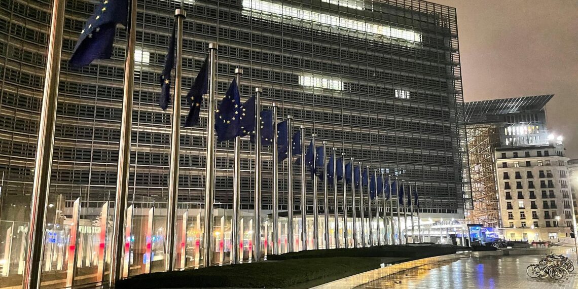 EU-Gebäude am 19.12.2025