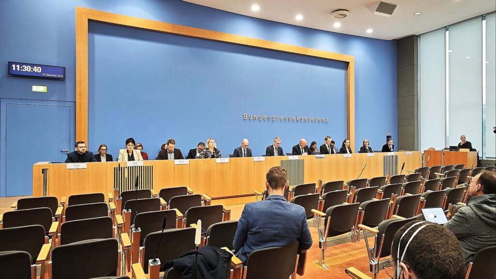 Regierungspressekonferenz am 19.12.2025