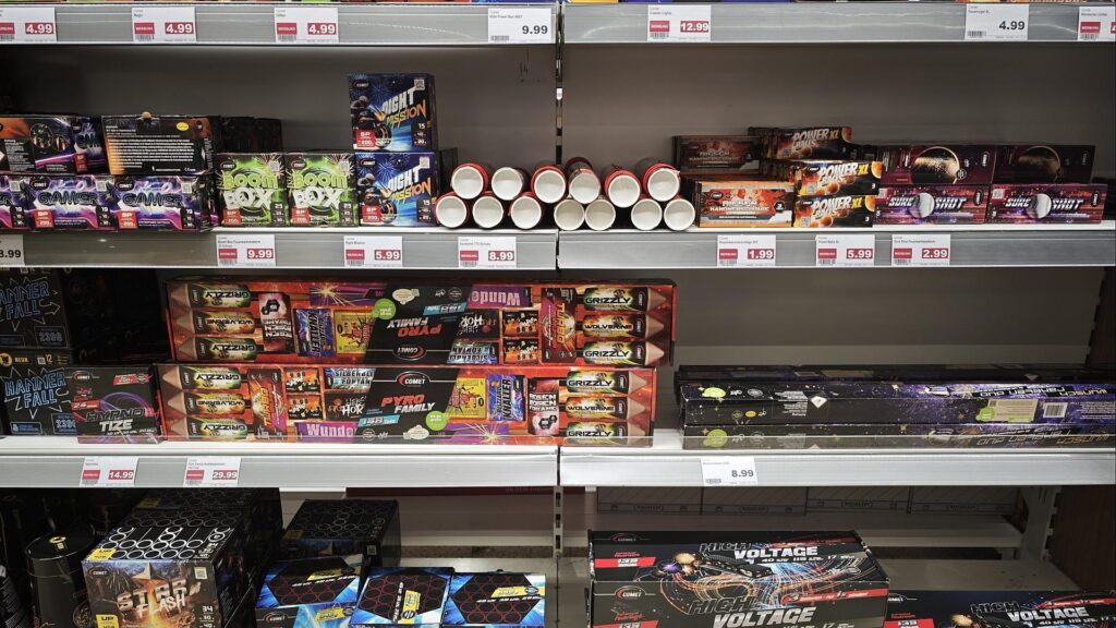 Feuerwerksverkauf am 29.12.2025