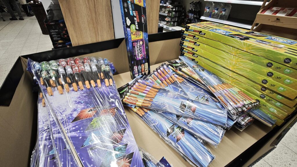 Feuerwerksverkauf am 29.12.2025