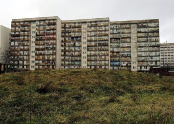 Plattenbauten in Halle (Saale) (Archiv)