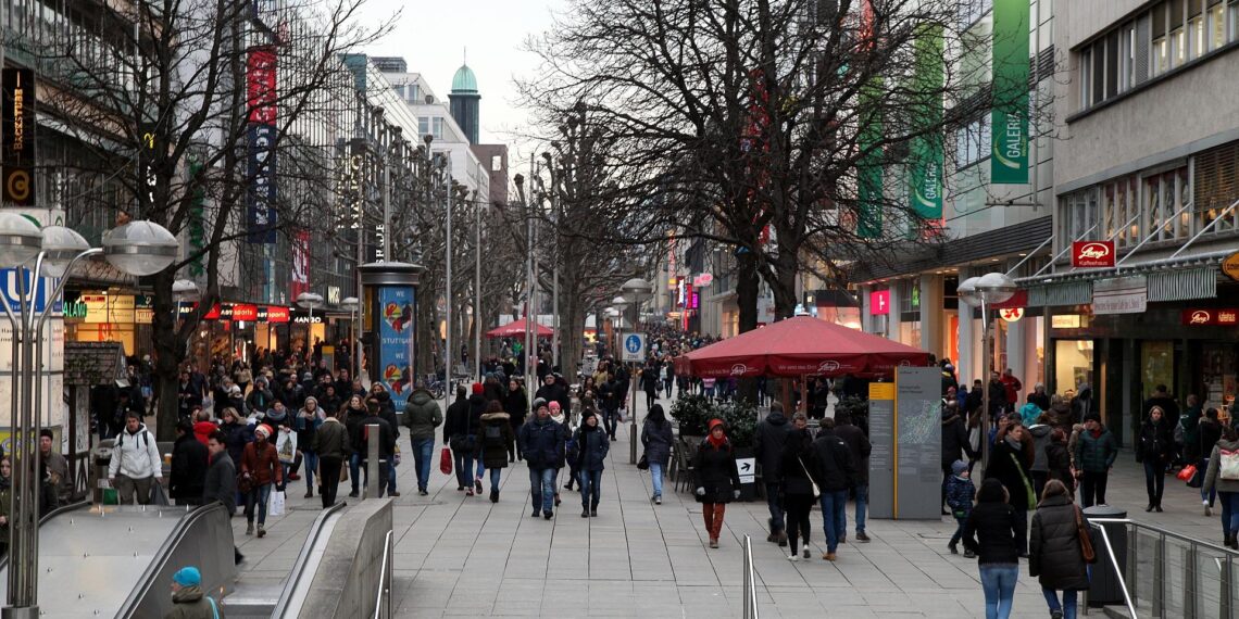 Fußgängerzone Stuttgart (Archiv)