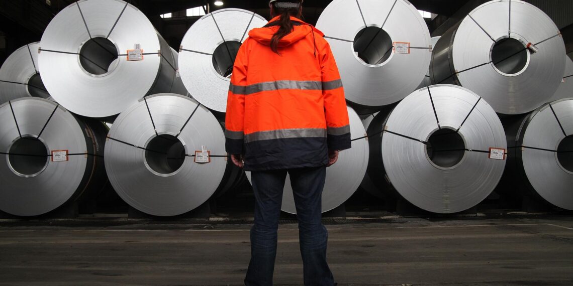 Stahlproduktion (Archiv)