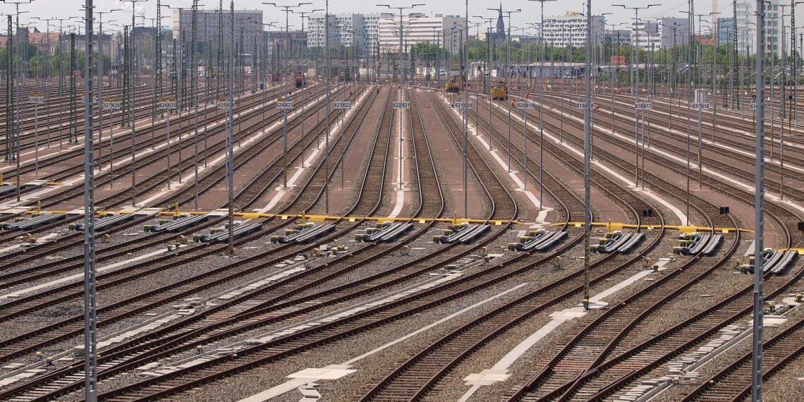 Gleisanlage in Halle (Saale) (Archiv)