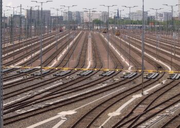 Gleisanlage in Halle (Saale) (Archiv)