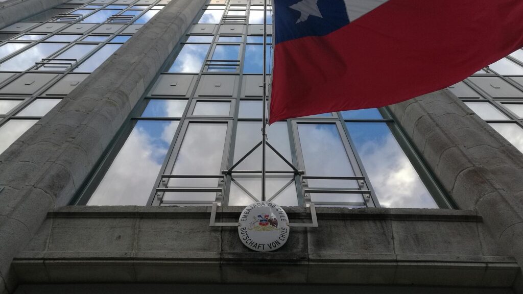 Rechter Kandidat Kast gewinnt Präsidentenwahl in Chile 2 Botschaft von Chile (Archiv)