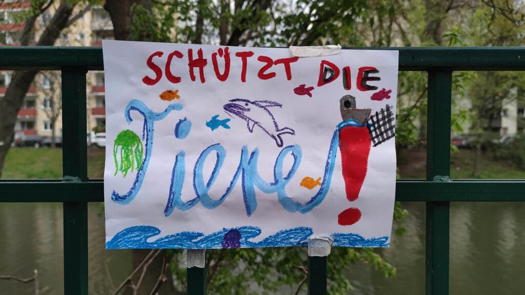 Tierschutz-Plakat (Archiv)