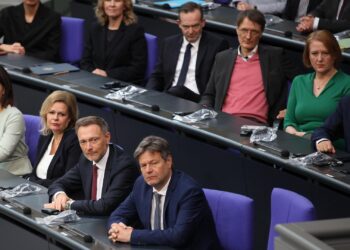 Ampel-Minister ohne Kanzler (Archiv)