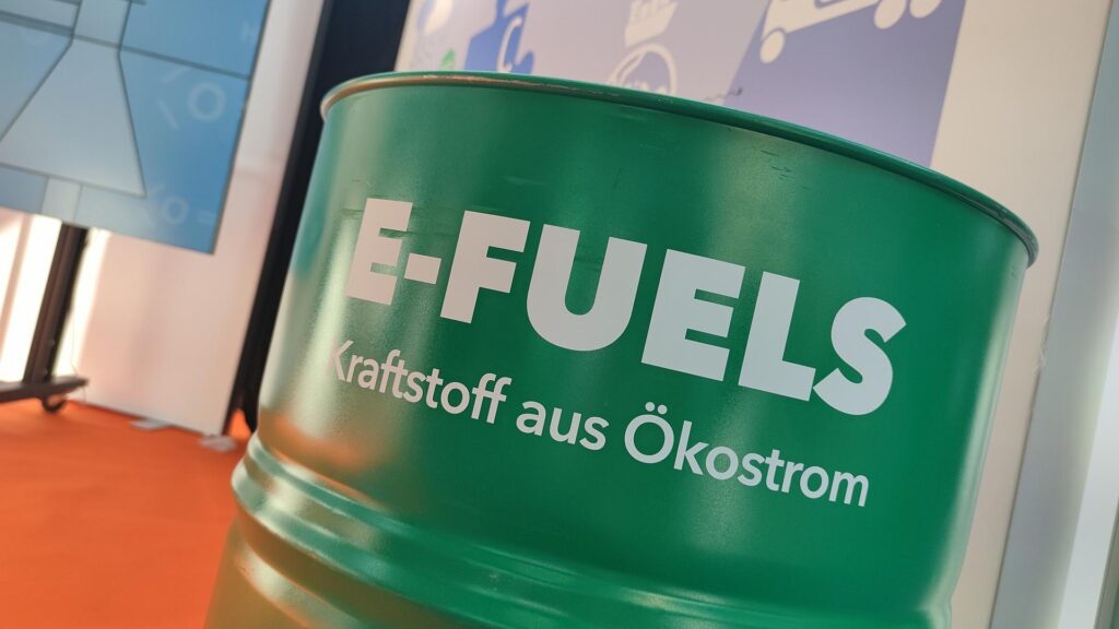 Werbung für E-Fuels (Archiv)