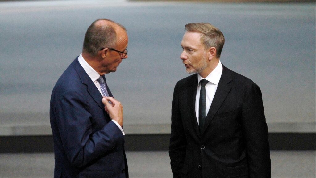 Christian Lindner und Friedrich Merz (Archiv)