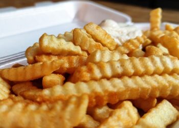 Forscher: Hochverarbeitete Lebensmittel nicht pauschal ungesund 2 Pommes mit Majo (Archiv)