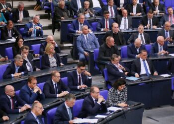 Fraktionen von CDU/CSU und AfD im Bundestag (Archiv)