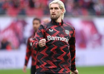 1. Bundesliga: Leverkusen gewinnt Rheinderby gegen Köln 2 Robert Andrich (Bayer Leverkusen) (Archiv)