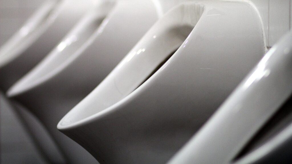 Bahn sieht keine Möglichkeit für kostenlose Bahnhofstoiletten 7 Pissoirs (Archiv)