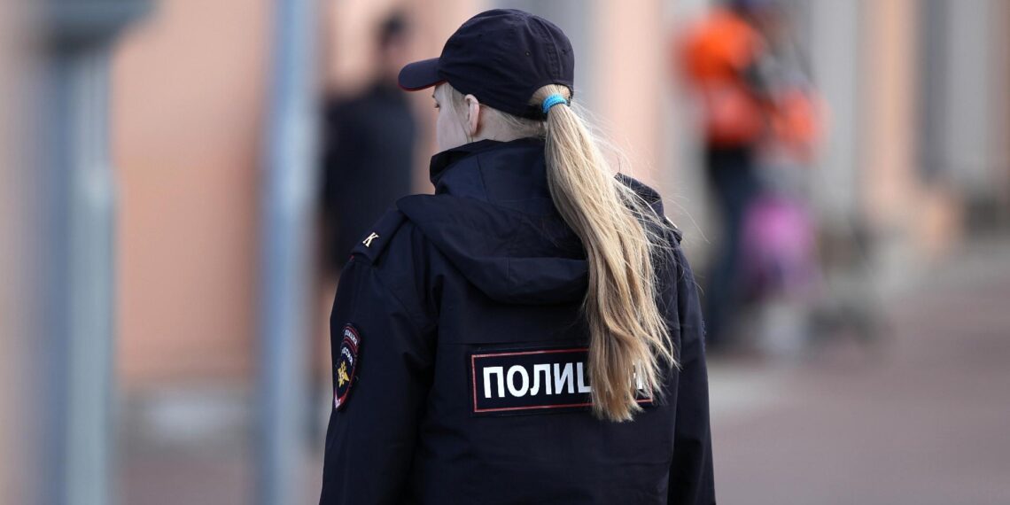 Polizistin in Russland (Archiv)