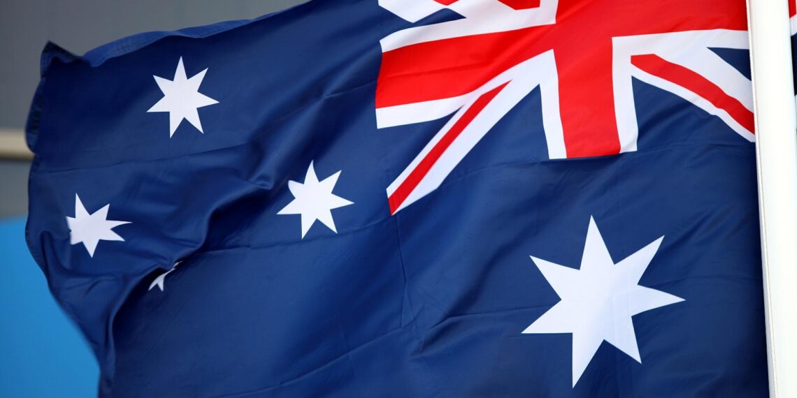 Mindestens zehn Tote bei Schusswaffenangriff am Bondi Beach 1 Fahne von Australien (Archiv)