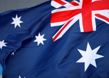 Mindestens zehn Tote bei Schusswaffenangriff am Bondi Beach 2 Fahne von Australien (Archiv)